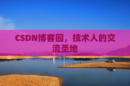 CSDN博客园，技术人的交流圣地